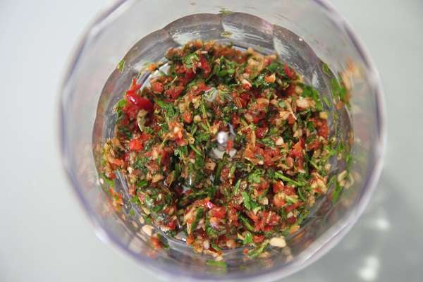 Receita de Molho chimichurri 