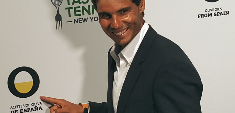 Obrigado, Rafa Nadal, por levar os Azeites de Oliva da Espanha ao topo