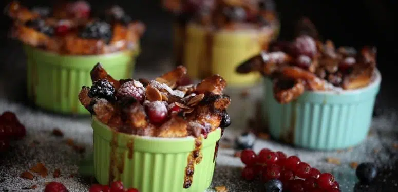 Pudim de frutos silvestres: a melhor sobremesa para o seu Natal