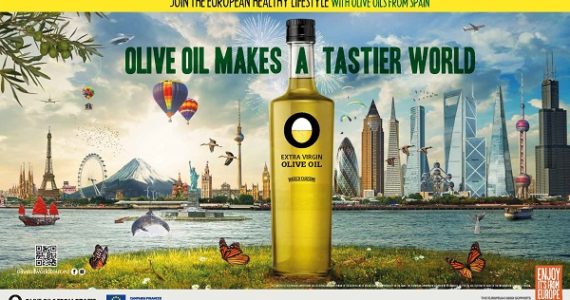 Campanha promocional Olive Oil Makes a Tastier World na Europa