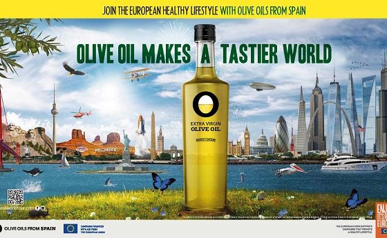 Campanha promocional Olive Oil Makes a Tastier World nos Estados Unidos