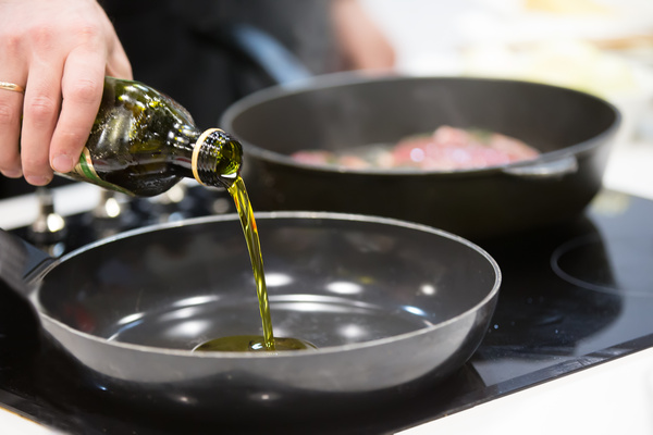 Como é que o azeite é utilizado para cozinhar?